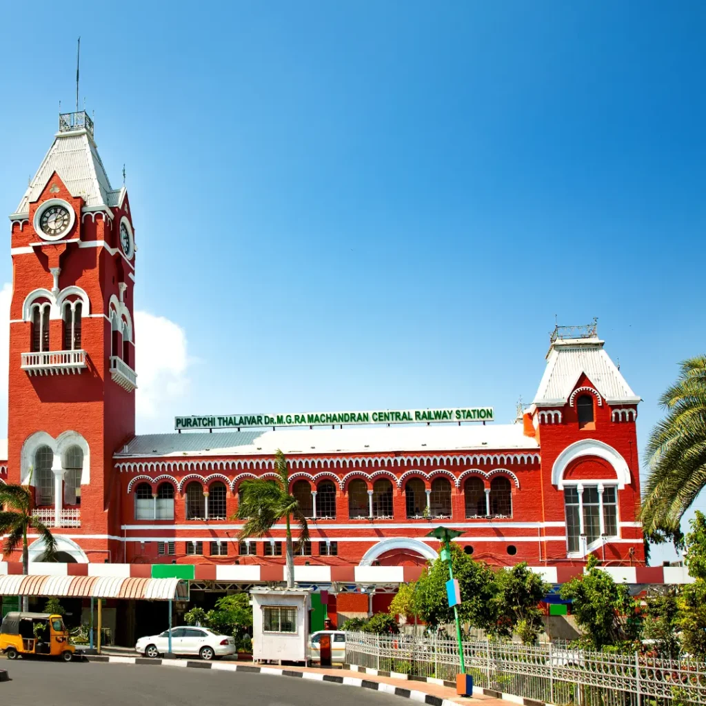 chennai central railway station india