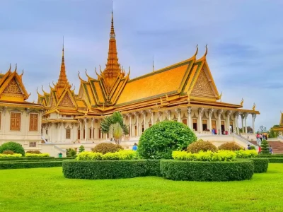 Khmer-style royal palace Cambodia