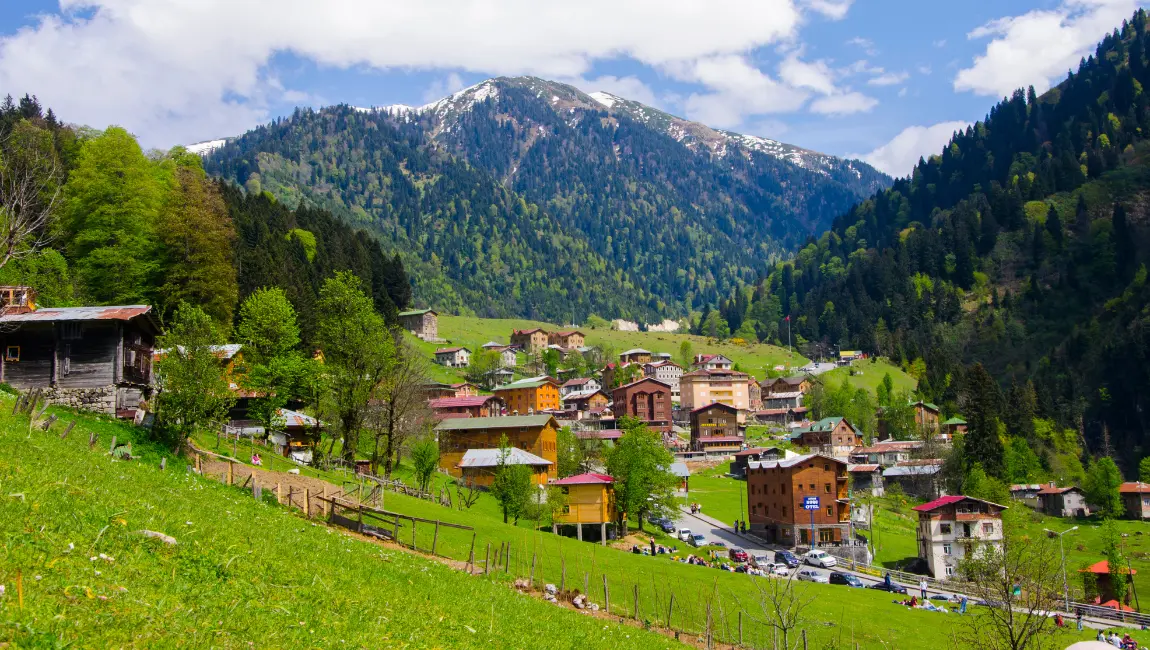 Turkey rize ayder plateau