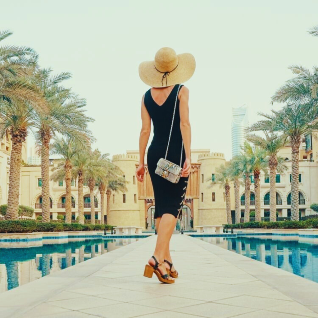 solo trip in Dubai